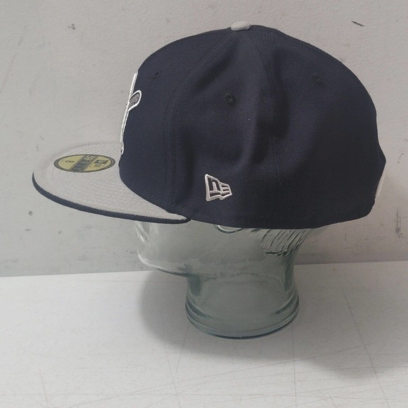 PITTSBURGH PIRATES New Era 59Fifty Jolly Roger Logo Fitted Hat Cap Size 8 2 Tone - Picture 4 of 12